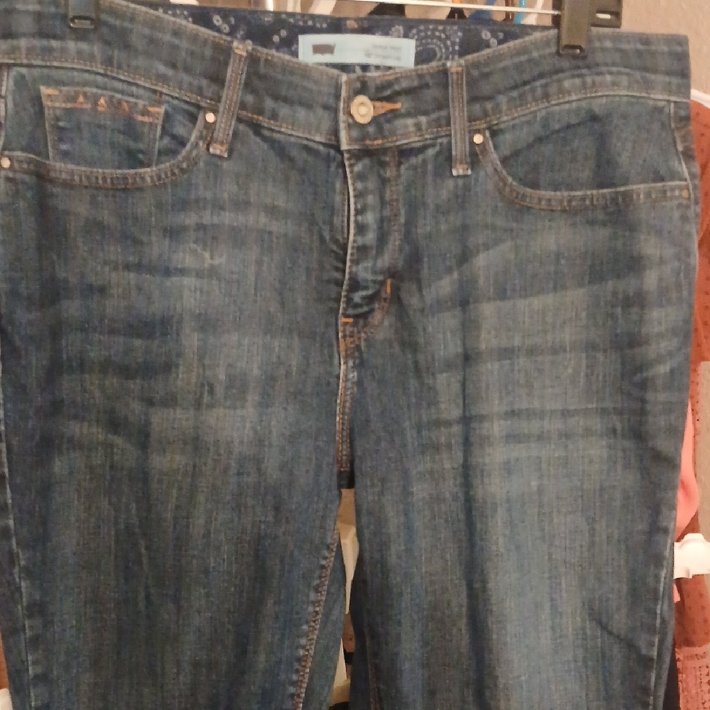 Lee Women's Straight Leg Blue Jeans